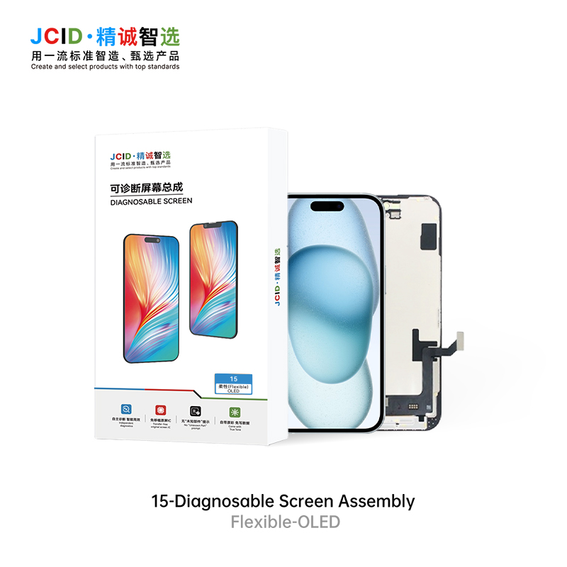 JCID iPhone 15 Ekran 60HZ
