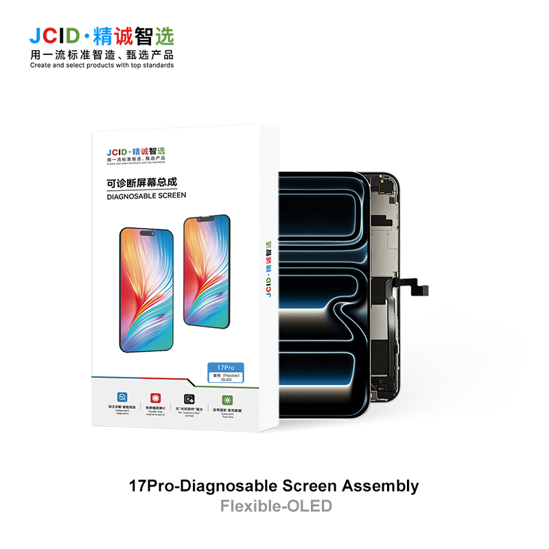 JCID iPhone 17 Pro Ekran 120HZ
