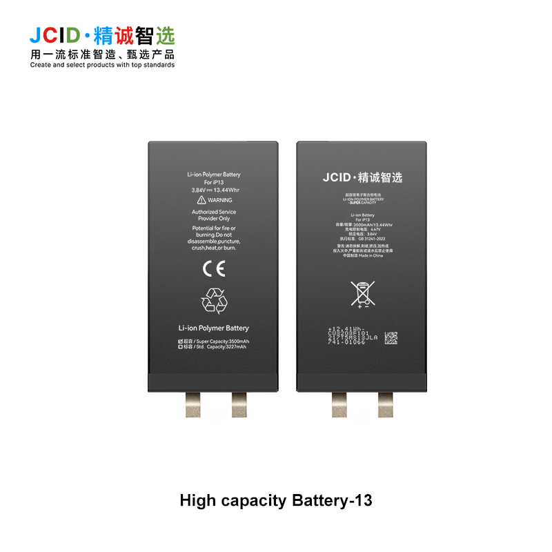 JCID iPhone 13 Filimsiz Yüksek Kapasiteli Batarya (3500 mAh)